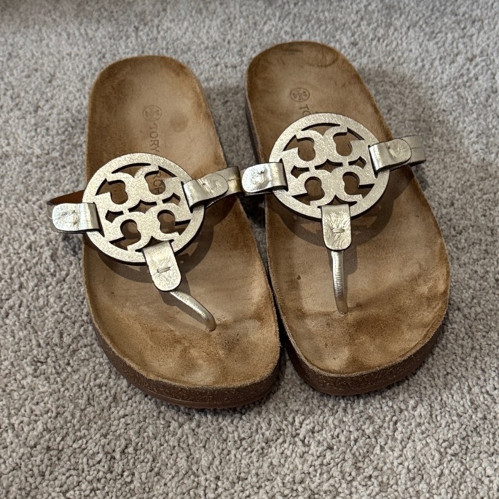 Tory Burch metallic Miller Cloud